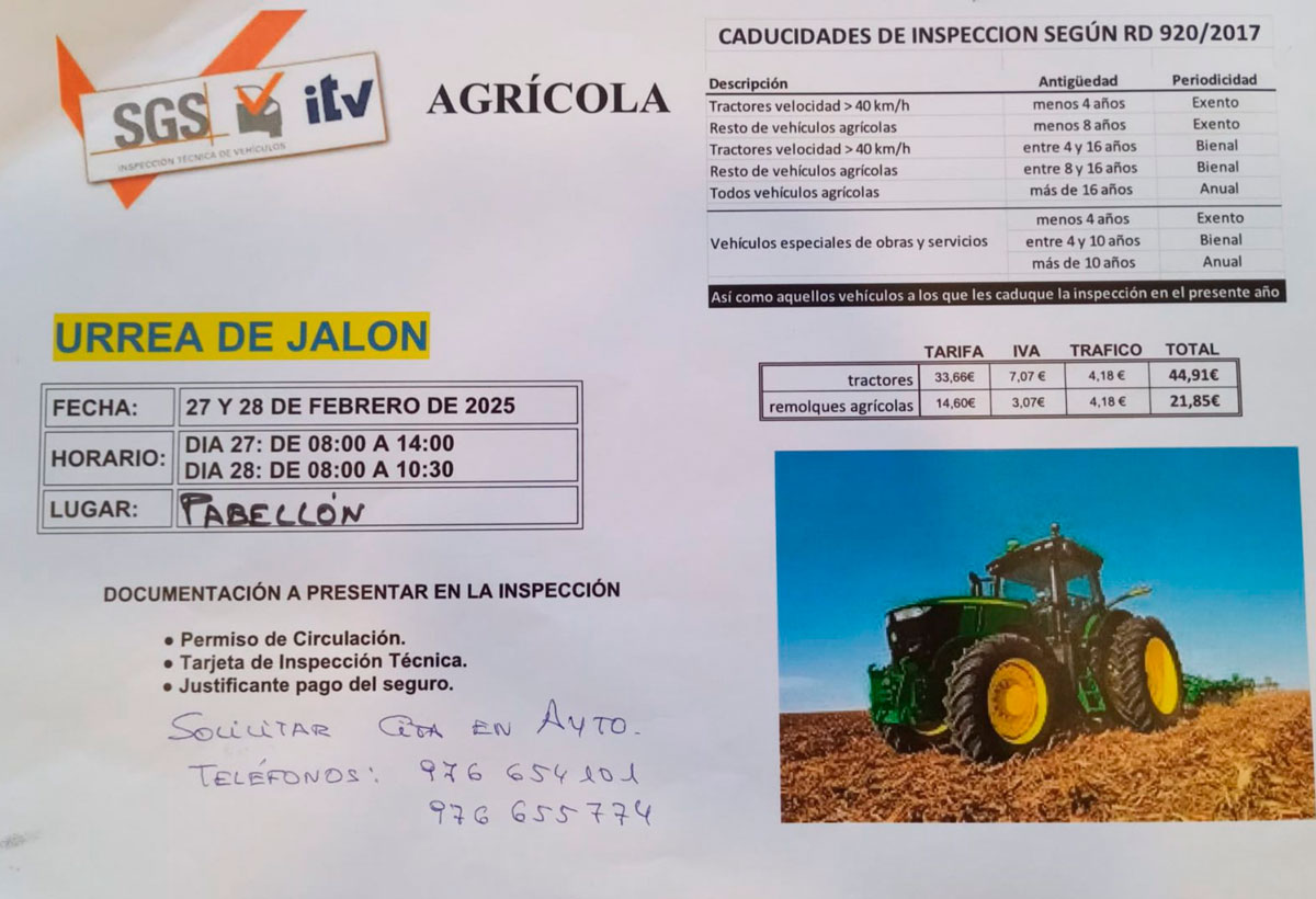 ITV agrícola